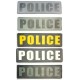 Police PVC Patch Πλάτης